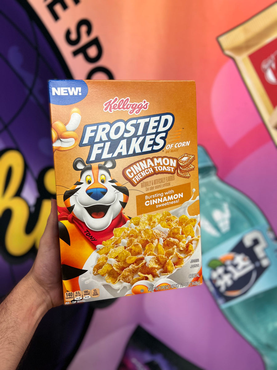Frosted Flakes cinnamon French toast RareMunchiez