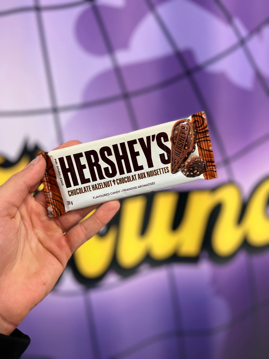 Hershey chocolate hazelnut bar RareMunchiez