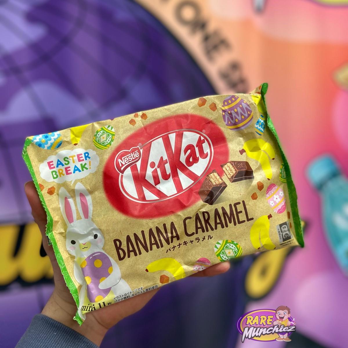 KitKat banana caramel RareMunchiez