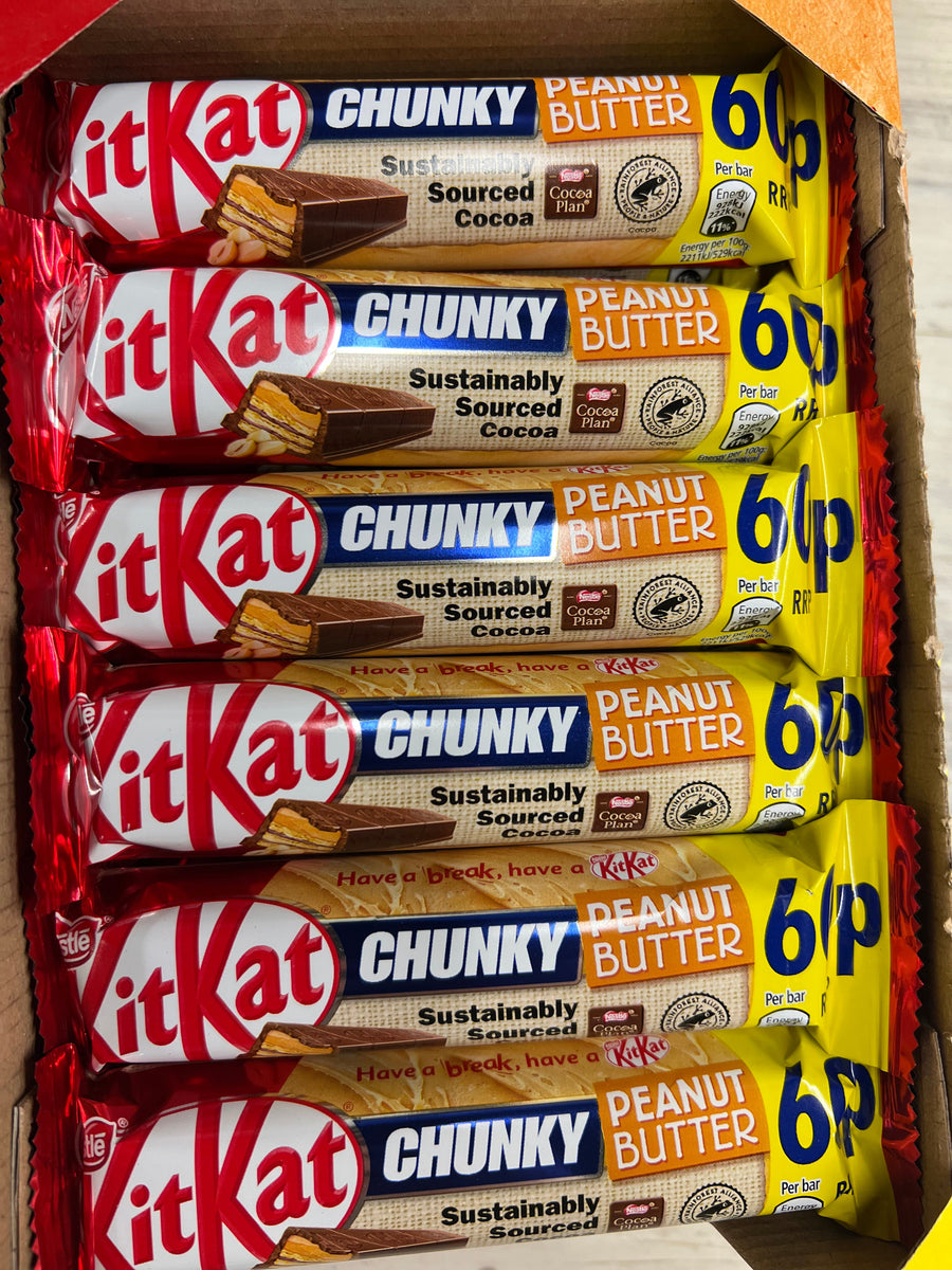 KitKat chunky peanut butter RareMunchiez