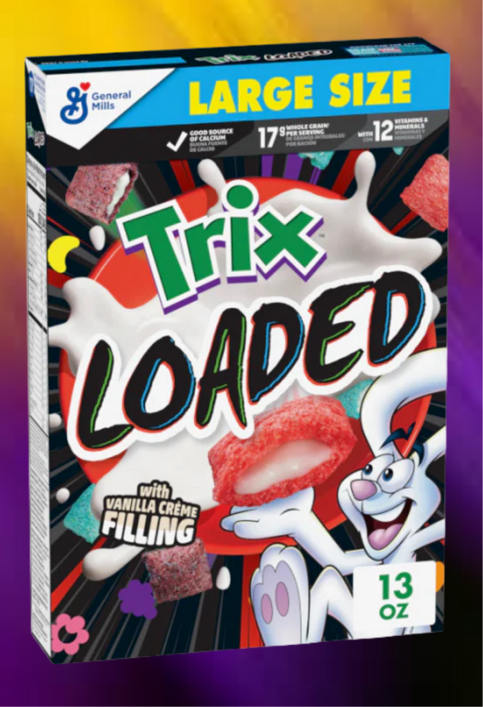 Trix loaded cereal