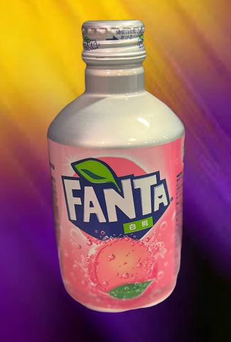 Fanta white peach aluminum “Japan”