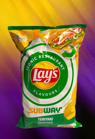 Lays subway teriyaki