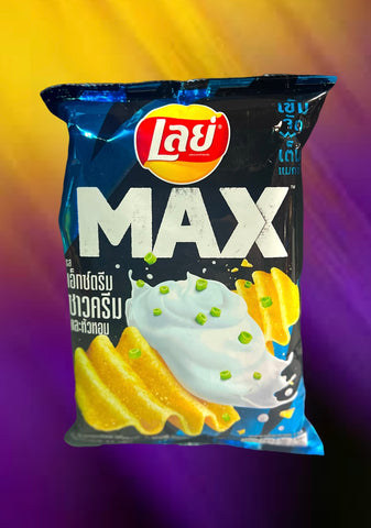 Lays max sour cream “Thailand”