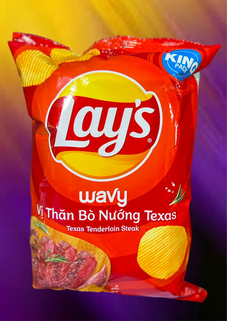 Lays Wavy Texas Tenderloin Steak