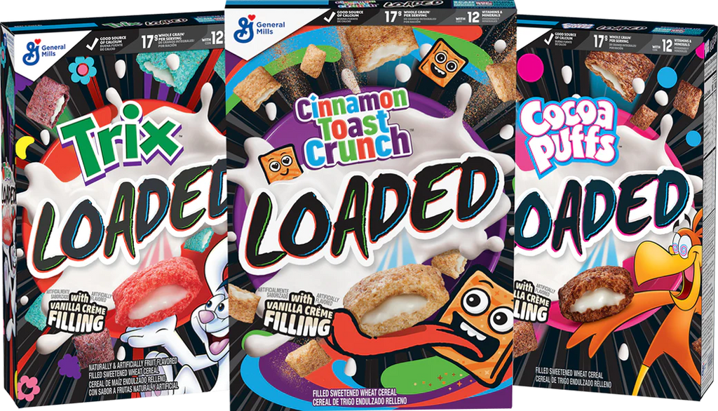 3 pack LOADED CEREAL