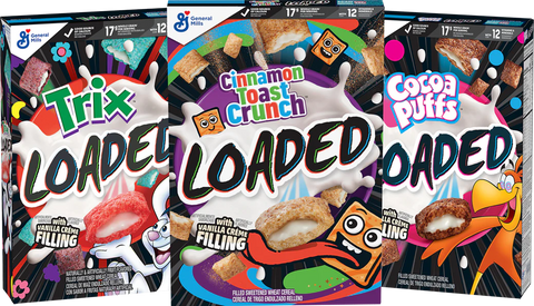 3 pack LOADED CEREAL