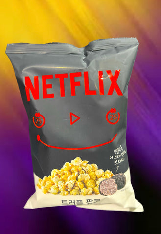 Netflix black truffle popcorn