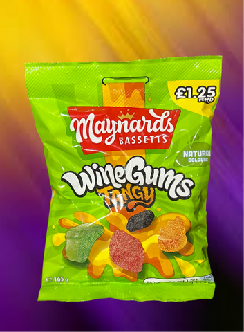 Wine gum sour tangy