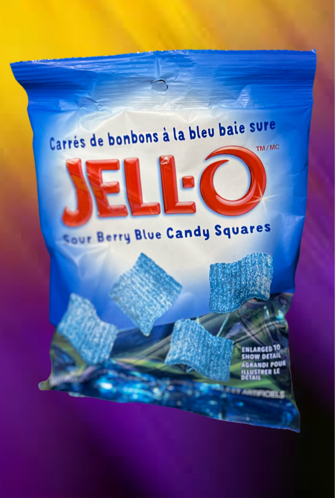 JELL-O sour berry candy