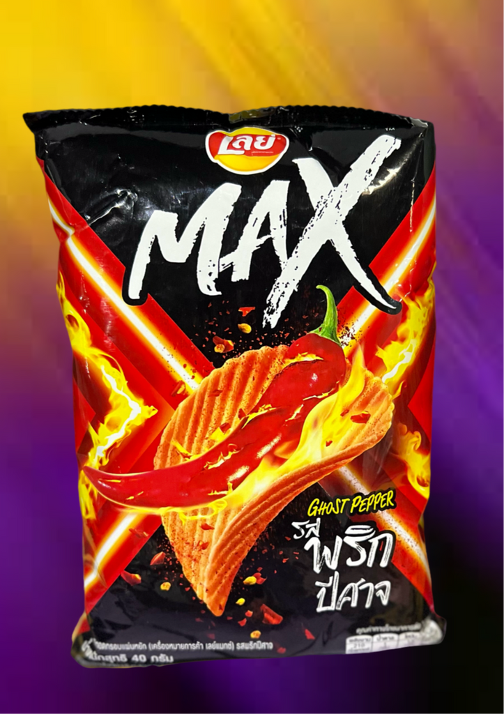 Lays max ghost pepper “Thailand”