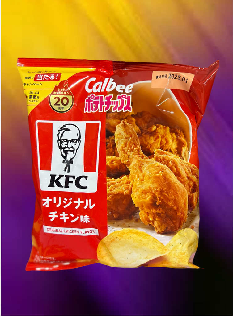 Calbee KFC chips “Japan”