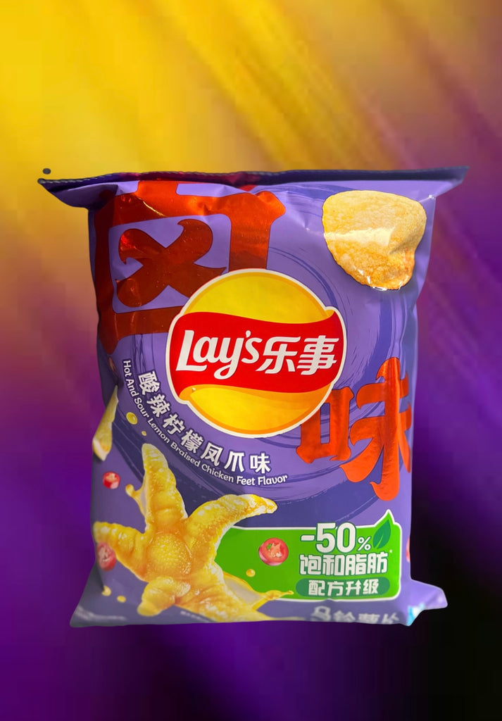 Lays spicy & sour lemon chicken