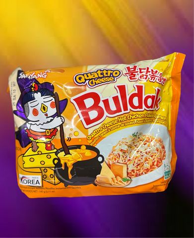 Buldak Ramen Spicy Quattro Cheese