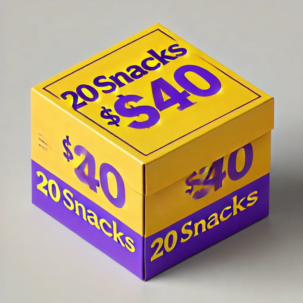 20 piece snack box