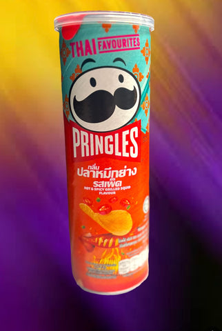 Pringles hot & spicy squid