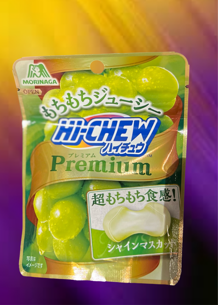 Hi chews premium green grape