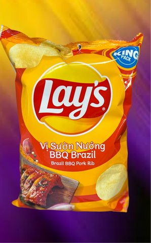 Lays BBQ Brazil Pork Rib “Vietnam