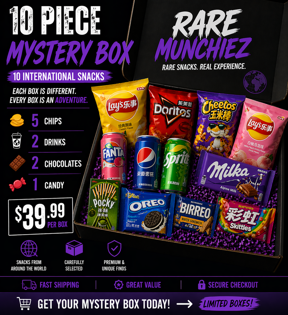 Munchiez Mystery Box #2 (MOST POPULAR)