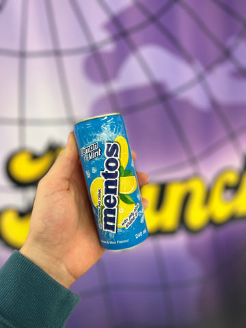 Mentos lemon mint soda