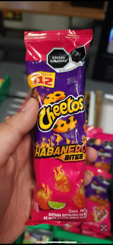 Cheetos habanero bites