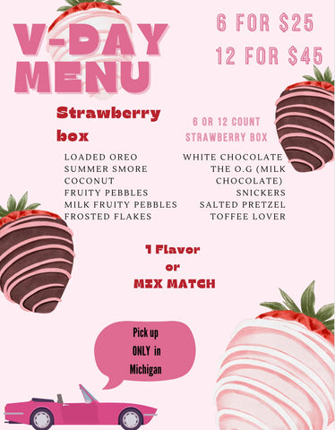 Exotic Strawberries (Michigan only)