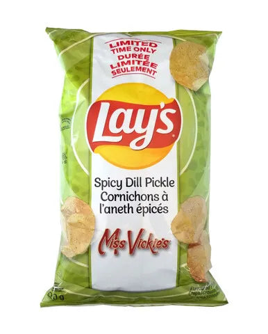 Lays spicy dill pickle