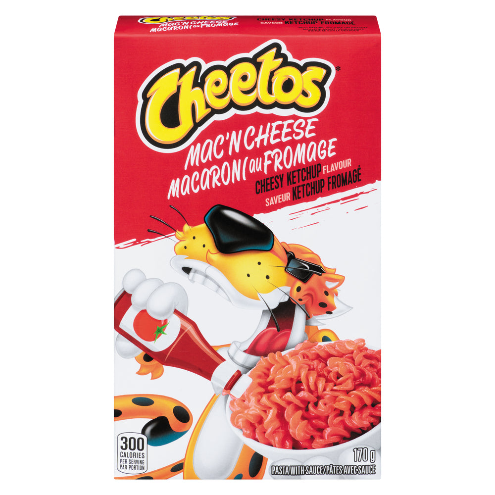 Cheetos Mac n Cheese ketchup flavor