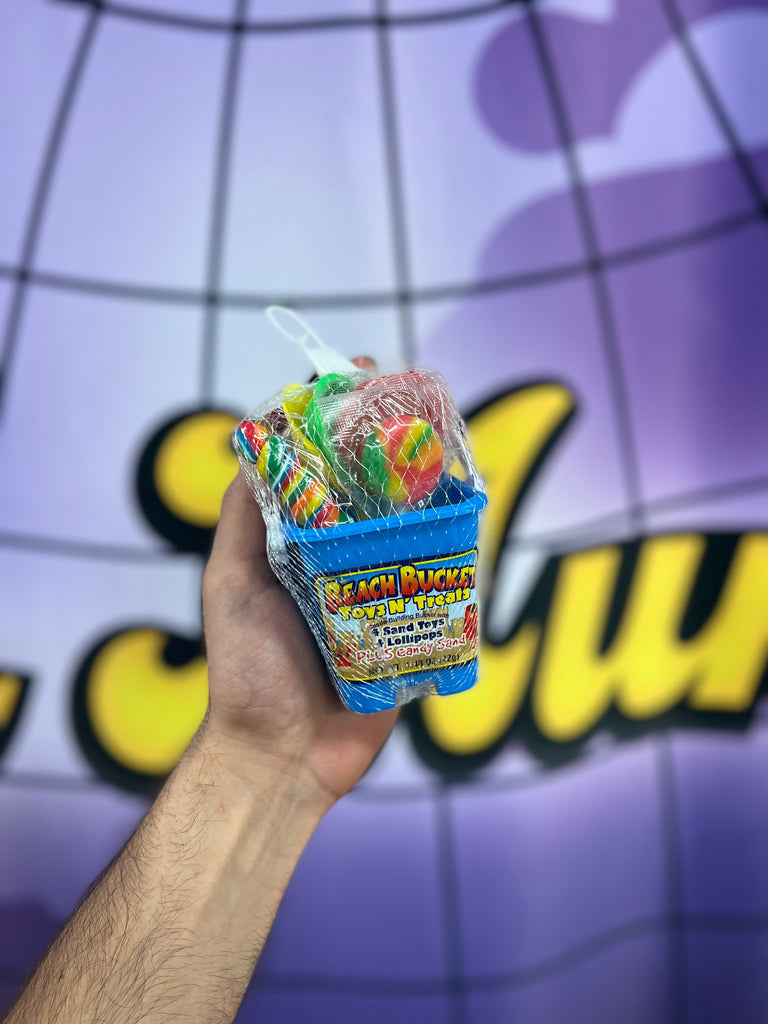 Beach bucket candy toy - RareMunchiez