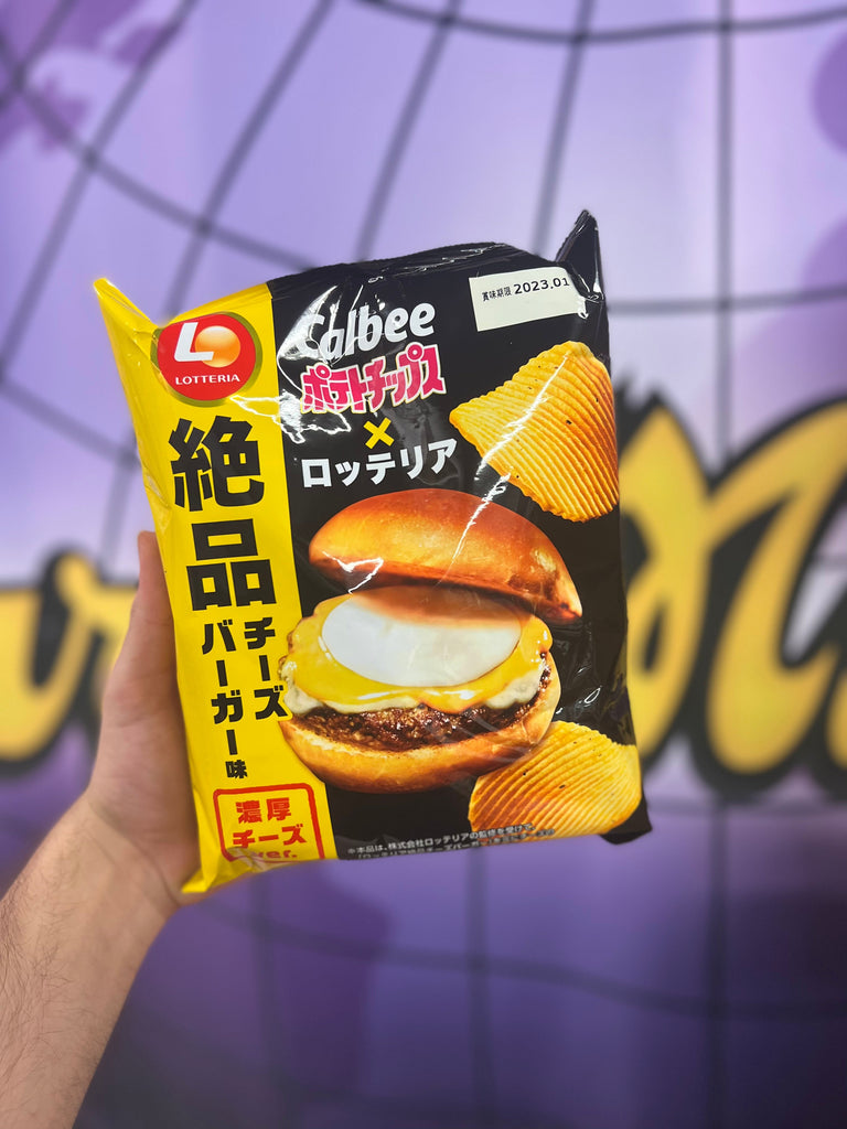 Calbee Cheeseburger - RareMunchiez