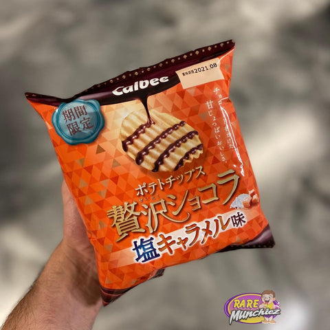 Calbee Chocolate Potato Chips “Japan” - RareMunchiez