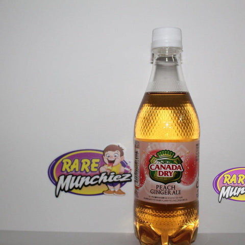 Canada Dry Peach Ginger Ale ( Japan) - RareMunchiez