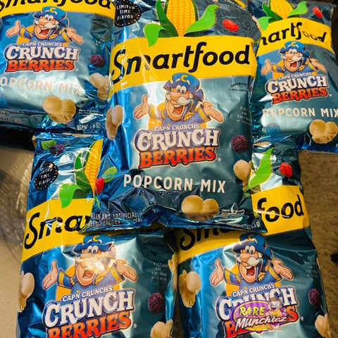Cap’n Crunch’s Berries Popcorn Mix - RareMunchiez