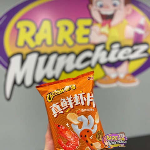 Cheetos sweet and spicy shrimp - RareMunchiez