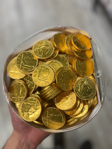 Chocolate gold coins - RareMunchiez