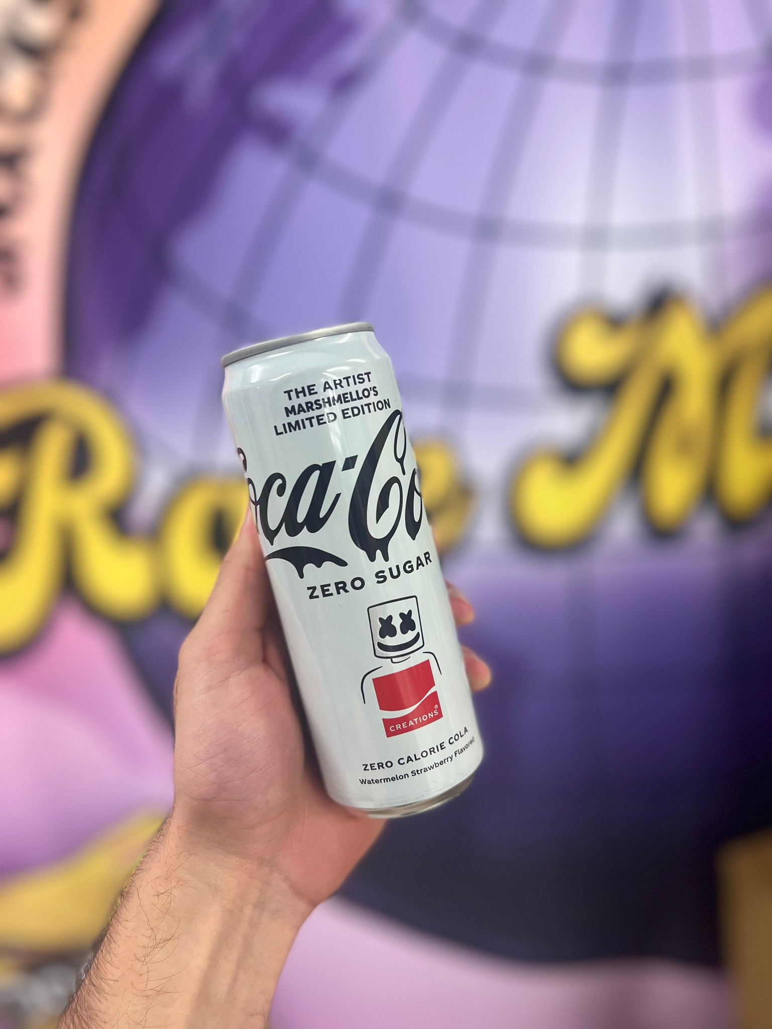 Coca Cola marshmallow collab RareMunchiez