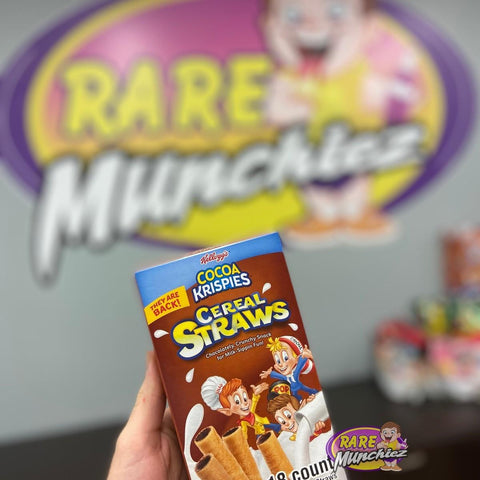 Cocoa Krispies cereal straws - RareMunchiez