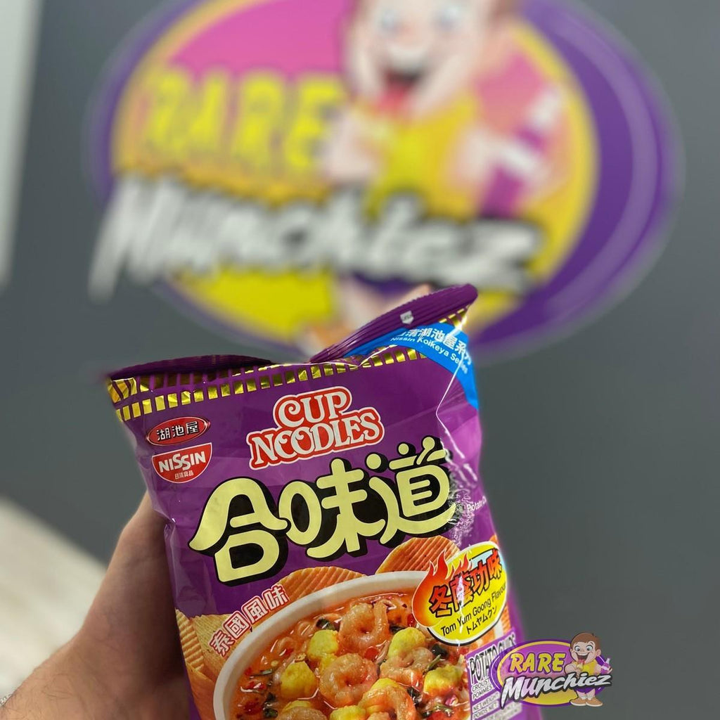 Cup Noodles chips “Tom yum goong Flavor” - RareMunchiez
