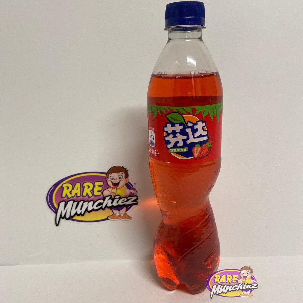 Fanta strawberry (China edition) - RareMunchiez