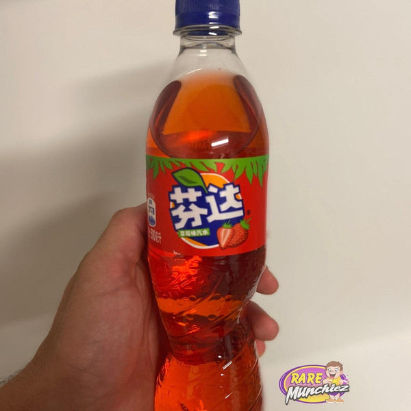 Fanta strawberry (China edition) - RareMunchiez