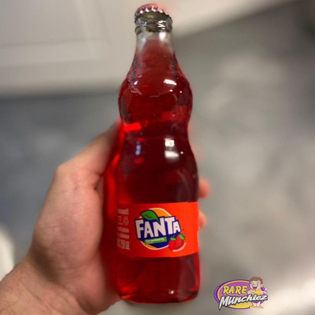 Fanta Strawberry “Thailand” (Glass Bottle) - RareMunchiez