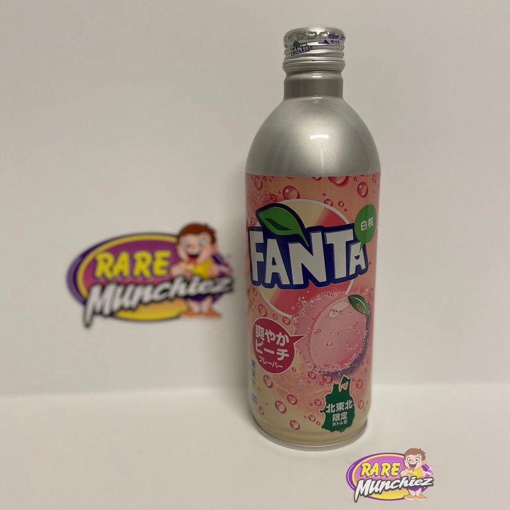 Fanta white peach (Aluminum bottle, Japan edition) - RareMunchiez