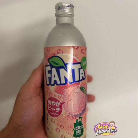 Fanta white peach (Aluminum bottle, Japan edition) - RareMunchiez