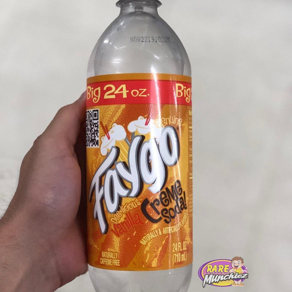 Faygo Creme Soda Clear - RareMunchiez