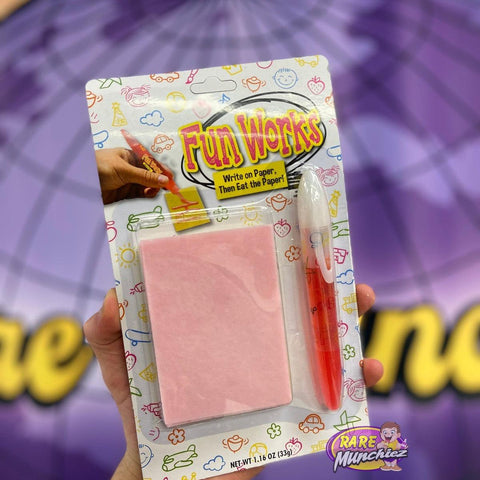 Fun works edible paper candy - RareMunchiez