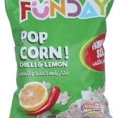 Funday Popcorn Chilli & Lemon “Egypt” - RareMunchiez