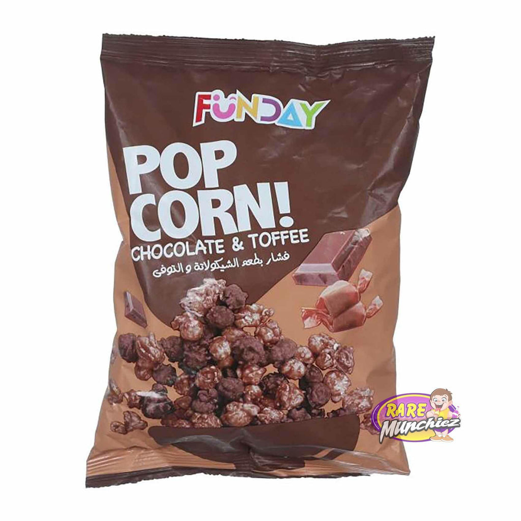 Funday Popcorn Chocolate & Toffee “Egypt” - RareMunchiez