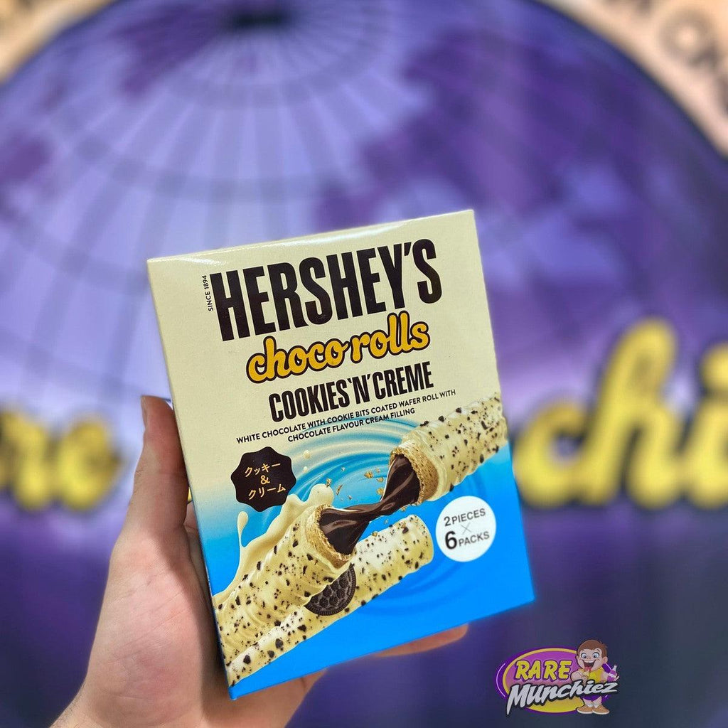 Hershey choco rolls cookies n cream “Japan” - RareMunchiez