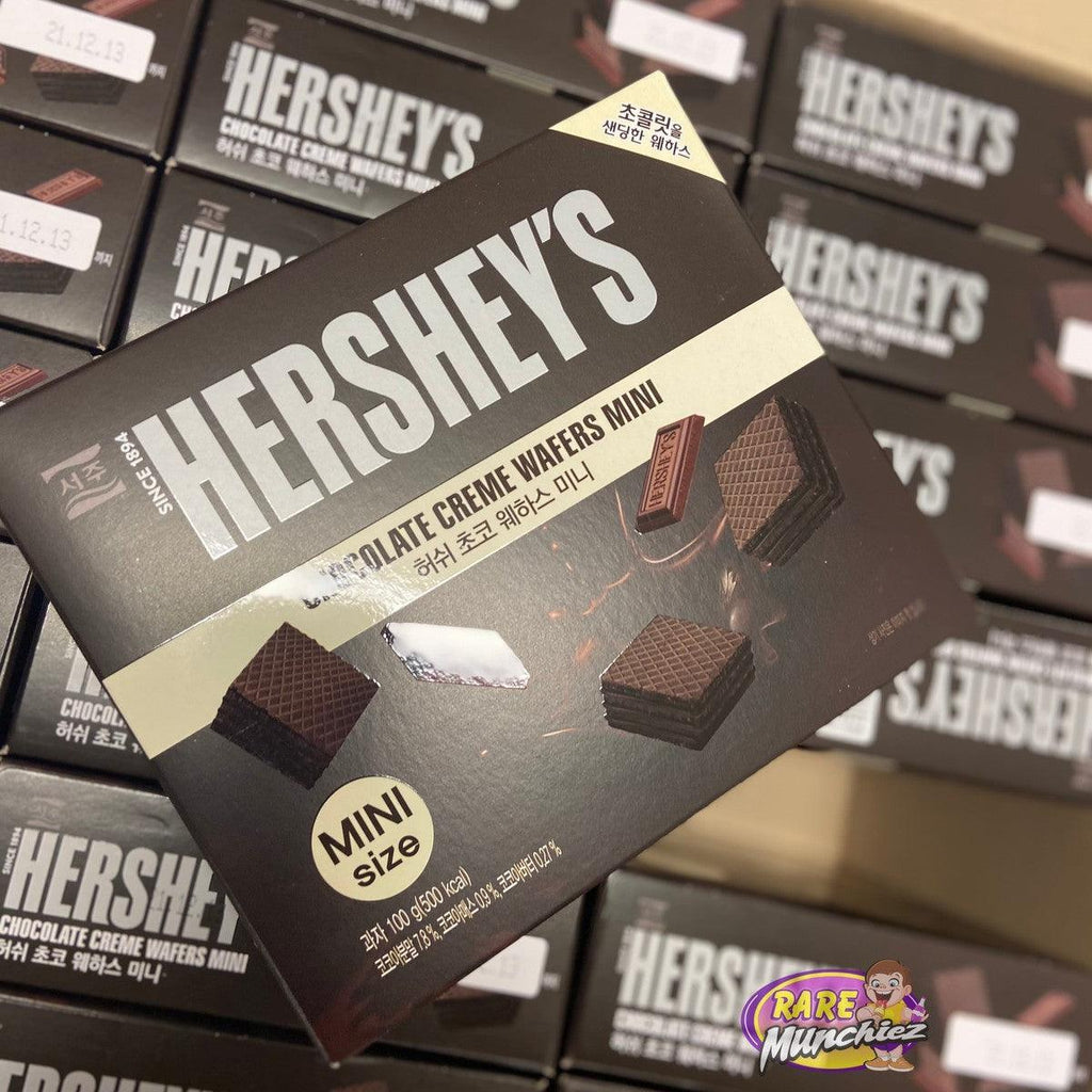 hershey's chocolate cream wafers mini - RareMunchiez