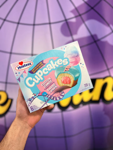 Hostess cotton candy cupcake - RareMunchiez